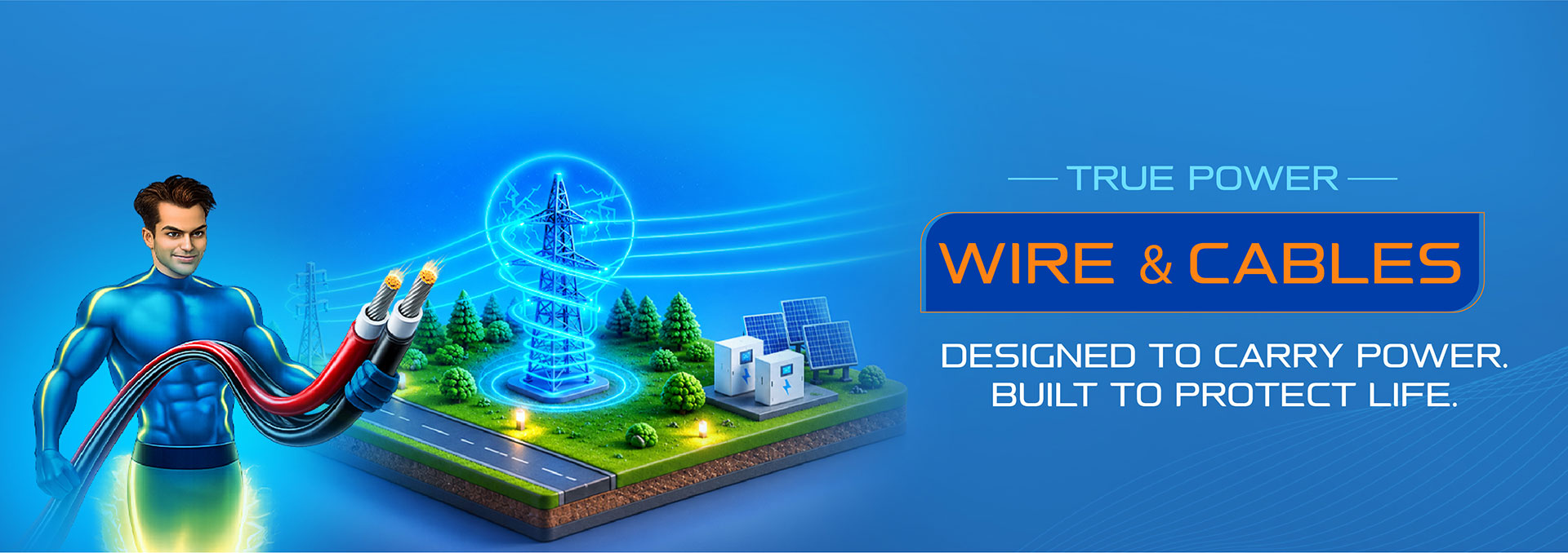 Premium Wires and Cables for Safe Power Transmission